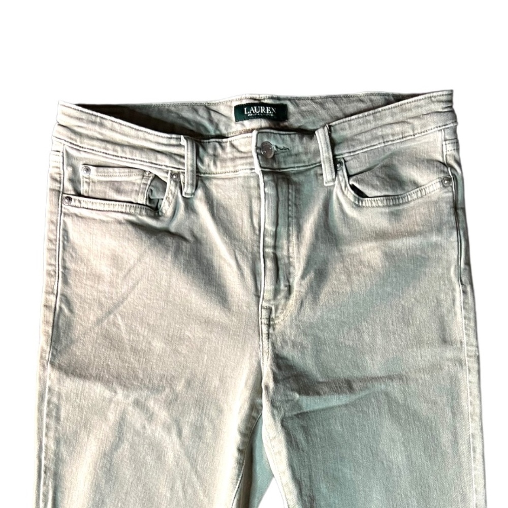 Ralph Lauren Premier Straight Cropped Jeans - Picture 2 of 6